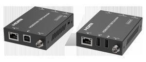 Cheap 4K60 HDMI™ KVM Extender (70m) – Ultra HD Signal Transmission with USB KVM Support for sale