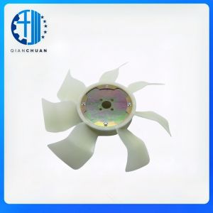 Cooling Fan 1C010-74110 Compatible With Kubota V3600 Engine KX080-3 Excavator