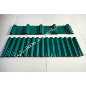 Automatic Roof Tile Roll Forming Machine With CR12 mould steel