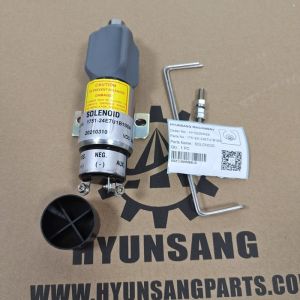 24V Stop Solenoid Valve 1751ES-24E7U1B1S5 3865274 For E70B E320 E200B