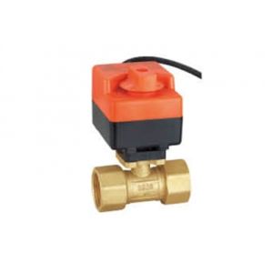 Cheap Threaded 2 Port Motorised Zone Valve Brass DN15 hot water flow control for sale