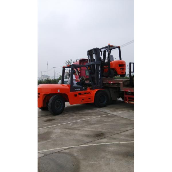 Lift Height 6000mm 5T Diesel Powered Forklift Xichai CA6110 Engine