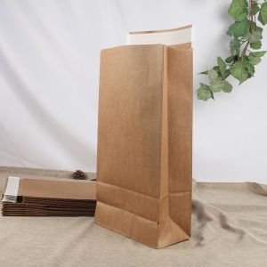 China 15x20cm Square Bottom Paper Bag Sturdy Eco Friendly Shipping Envelopes on sale