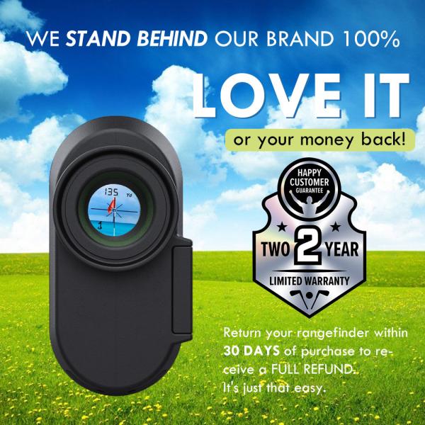 Quality Black 7X 1200 Yards Laser Golf Rangefinder For Hunting wholesale