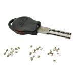 New type car key restructuring tool HU66 locksmith tools adaptation to multiple