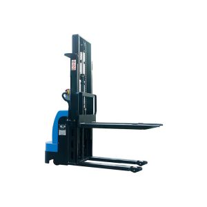Long Working Hours AC Motor Electric Pallet Stacker 24V , Mechanical Steering
