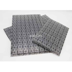 Flat Open Black Conductive Grid Bag 6 * 9 Inch For Packaging Mother Boards