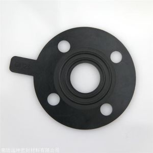 China Various Sizes Rubber Flange Gasket With Excellent Acid Resistance And 300% Elongation on sale