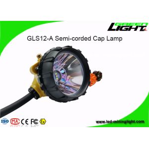 15000lux LED Cordless Mining Cap Lights 1.7W With Low Power Warning Function