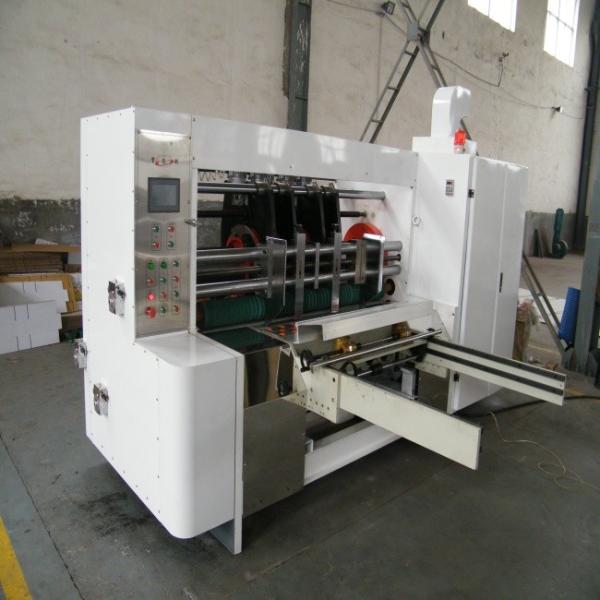 Quality Saves Energy Corrugated Rotary Slotter Machine 350/530mm Max Slotting Depth wholesale