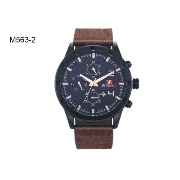 Multifunctional Chronograph Men's Quartz Watch Low Price Water Proof M563