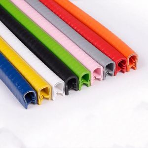 Anti Noise U Shape PVC Edge Trim Car Door Edge Protecting Pinchweld Rubber Trim