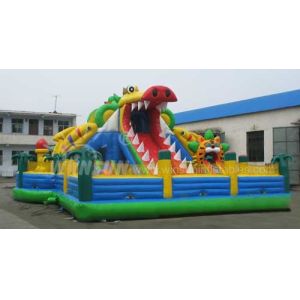 Dragon Inflatable Dry Slide 15x10m With Air Blower And Repair Kits