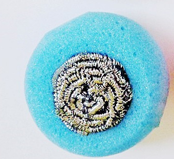 Quality Replaceable SS Kitchen Sponge Scrubber With Strong Decontamination Power wholesale