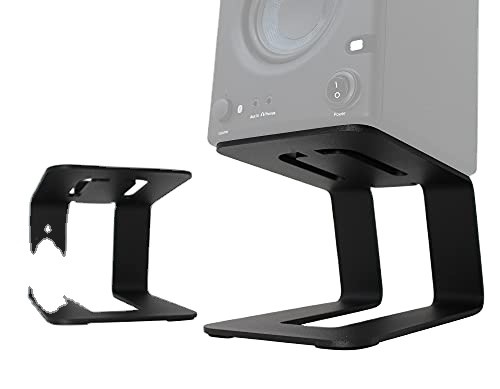 Flexible Speaker Stand Storage Holders For Small Medium Bookshelf Computer