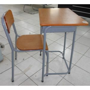 Student Primary H750*W600 School Desk With Chair