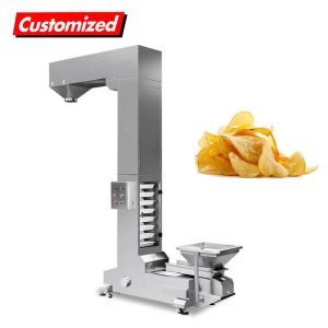 Cheap Customized Z Shape Bucket Elevator Conveyor With 304 Stainless Steel Material for sale