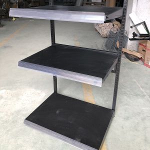 Metal Black Quilt Pillow Bedding Display Rack Supermarket Retail