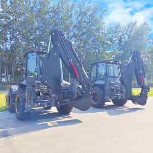 Buy cheap High Quality 4x4 Wheel Loader Compact Versatile Heavy Duty Backhoe Loader from wholesalers