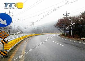 China Light Reflecting Roller Road Barrier Stainless Steel Railing Guardrail on sale