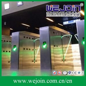 30~40 Transit Speed Pedestrian Retractable Flap Barrier Gate