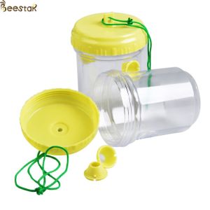 Plastic Bee Trap Tool Bee Hornet Trap Catcher Insect Control Yellow wasp hornet