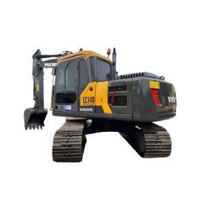 Second Hand Volvo EC140 Crawler Excavator Great Performance and 14ton Operating