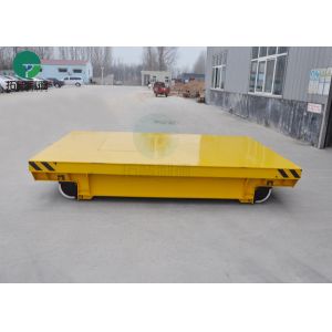 Large Capacity Warehouse Battery Drive Transfer Cart Supplier On Rail