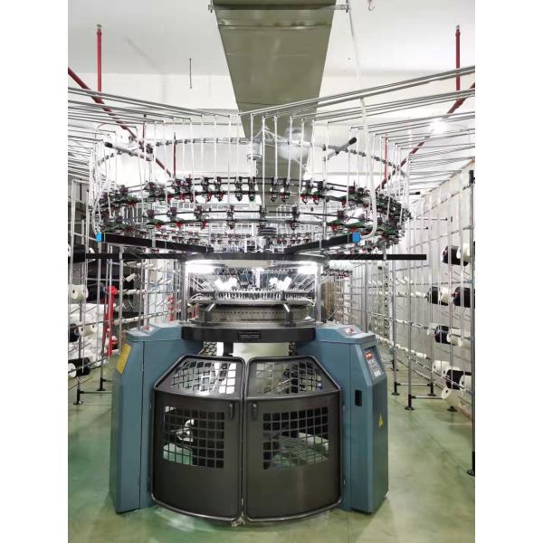 Quality Three Thread Single Jersey Fleece Knitting Machine Circular Textile Machine wholesale