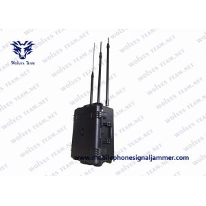 Military Vehicle Bomb Jammer Portable Cell Phone RF Signal Jammer With DDS