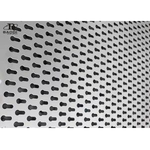 Decorative Screen Aluminum Punched Mesh Different Pattern