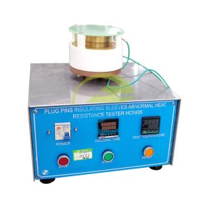 IEC60884 Standard Compliance Plug Socket Tester with 20mm Brass Button Operation