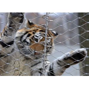 Cheap Monkey Tiger Zoo 1.2mm 7 X 7 Animal Enclosure Mesh for sale