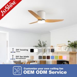 45" ABS Blades LED Ceiling Fan with 3000k/4000k/6000k Color Temperature and