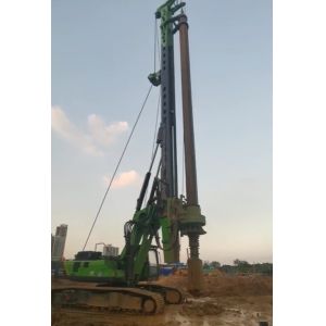 3.2km/H Torque 320kN.m 54m Hydraulic Piling Rig KR300D Max. drilling diameter
