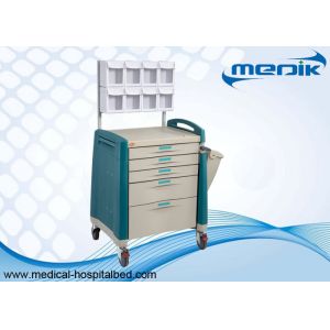 ABS Material Five Drawers Anesthesia Cart