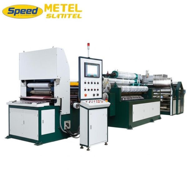 Quality Speed Metal Slitting Line with PLC Control System and 508mm Coil ID Max. 120m/min Slitting Speed wholesale