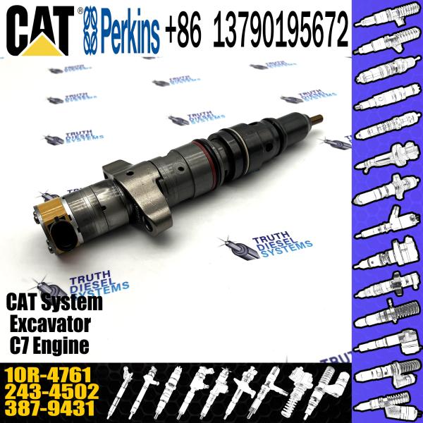 Diesel injector 243-4502 2434502 10R-4761 10R4761 Reman Injector Fuel CAT for C7