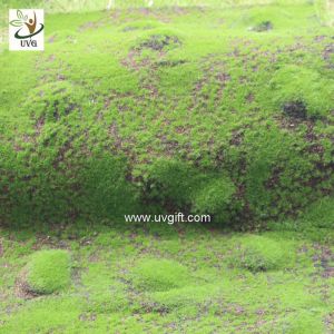 UVG landscape decor accessories flocking artificial moss carpet garden synthetic