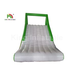 Custom Outdoor 5 x 2.5 x 2.5m PVC Inflatable sea Floating Slide For Kids
