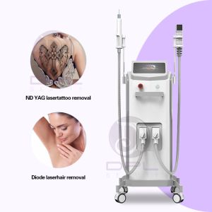DPL Newest 2 in 1 808 diode laser hair removal nd yag laser tattoo removal