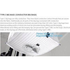 bulk jumbo bag polypropylene woven big bag for sand cement coal minerals/1ton 1