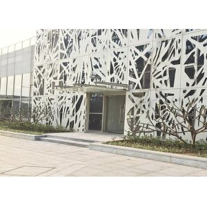 Aluminium Facade Cladding Perforated Panels