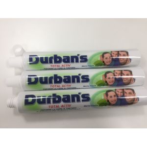 ABL Laminated Toothpaste Tube with AL Barrier / 7 Colors Printing / Fez Cap D28