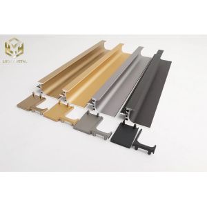 Aluminium Alloy Slotless G-Handle Invisible Pulls Cabinet And Wardrobe Kitchen