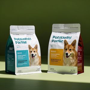 Strong Sealant Food Packaging Bags for Liquid Sauce Leak-Proof Flat Bottom Pouch