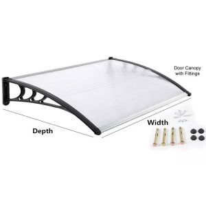 Plastic or Aluminum Frame Polycarbonate Awning Canopy with CE Certification