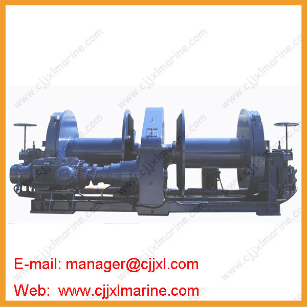 Quality Double Drum Hydraulic Bulk Carrier Winch wholesale