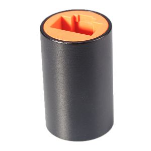 180 Degree Aluminum RJ45 Female Adapter With Shell 8P8C Round Straight