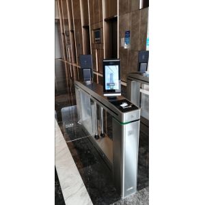 Waterproof Walk Through Body Temperature Scanner 8 Inch Face Recognition IP65